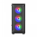 Vỏ Case Kenoo ESPORT AF302-3F Black (kèm 3Fan RGB)