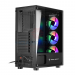 Vỏ Case Kenoo ESPORT AF302-3F Black (kèm 3Fan RGB)