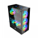 Vỏ Case Kenoo ESPORT K300-3F Black (kèm 3 fan)