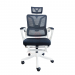 Ghế công thái học có chân kê TMS08 Black-White