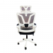 Ghế công thái học có chân kê TMS08 Black-White