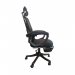 Ghế công thái học có chân kê TMS08 Black
