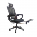 Ghế công thái học có chân kê TMS08 Black