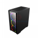 Vỏ Case Kenoo ESPORT MK500-3F Black (mặt kính, kèm 3 fan RGB)