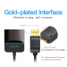 Cáp chuyển Displayport to HDMI Vention HBGBB 15cm
