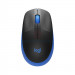 Mouse Logitech M190 Wireless (Viền xanh)