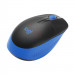 Mouse Logitech M190 Wireless (Viền xanh)