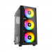 Vỏ Case Kenoo ESPORT K300-3F V2 Black (kèm 3 fan)