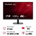 Màn hình ViewSonic VA2708-4K-MHD 27-inch IPS 4K 60Hz