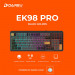 Bàn phím cơ DareU EK98 Pro Black-Golden, CloudSwitch