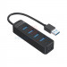 Bộ chia cổng USB 3.0 1 ra 4 Orico TWU3-4A-BK