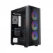 Vỏ Case Kenoo ESPORT AFT240 - 3F Black (kèm 3 Fan)