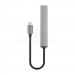 Bộ chia cổng USB Type-C ra 4 cổng USB ORICO 3.0, 2.0 (AH-12F-GY-BP)