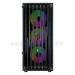 Vỏ Case Kenoo ESPORT EM730 - 3F Mesh Black ( 3Fan Rainbow)