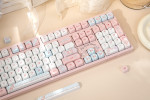 Bàn phím cơ AKKO 3108RF V3 Piano Sweet Frost Pink (Hotswap/USB Type-C/Wireless/No Led)