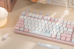 Bàn phím cơ AKKO 3108RF V3 Piano Sweet Frost Pink (Hotswap/USB Type-C/Wireless/No Led)