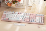 Bàn phím cơ AKKO 3108RF V3 Piano Sweet Frost Pink (Hotswap/USB Type-C/Wireless/No Led)