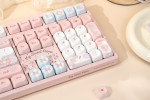 Bàn phím cơ AKKO 3108RF V3 Piano Sweet Frost Pink (Hotswap/USB Type-C/Wireless/No Led)