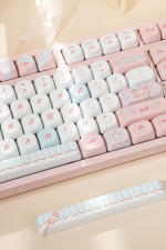 Bàn phím cơ AKKO 3108RF V3 Piano Sweet Frost Pink (Hotswap/USB Type-C/Wireless/No Led)