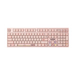 Bàn phím cơ AKKO 3108RF V3 Poco Family - POCO LAMB Frost Pink (Hotswap/USB Type-C/Wireless/No Led)