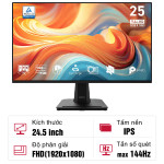 Màn hình MSI PRO MP251 E14L 24.5-inch IPS 144Hz
