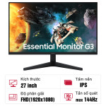 Màn hình Samsung Essential G3 LS27HG310EEXXV 27 inch IPS 144Hz