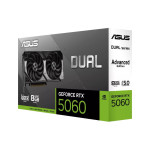 Card màn hình ASUS Dual GeForce RTX 5060 8GB GDDR7 OC Edition Advanced (DUAL-RTX5060-O8G-A)