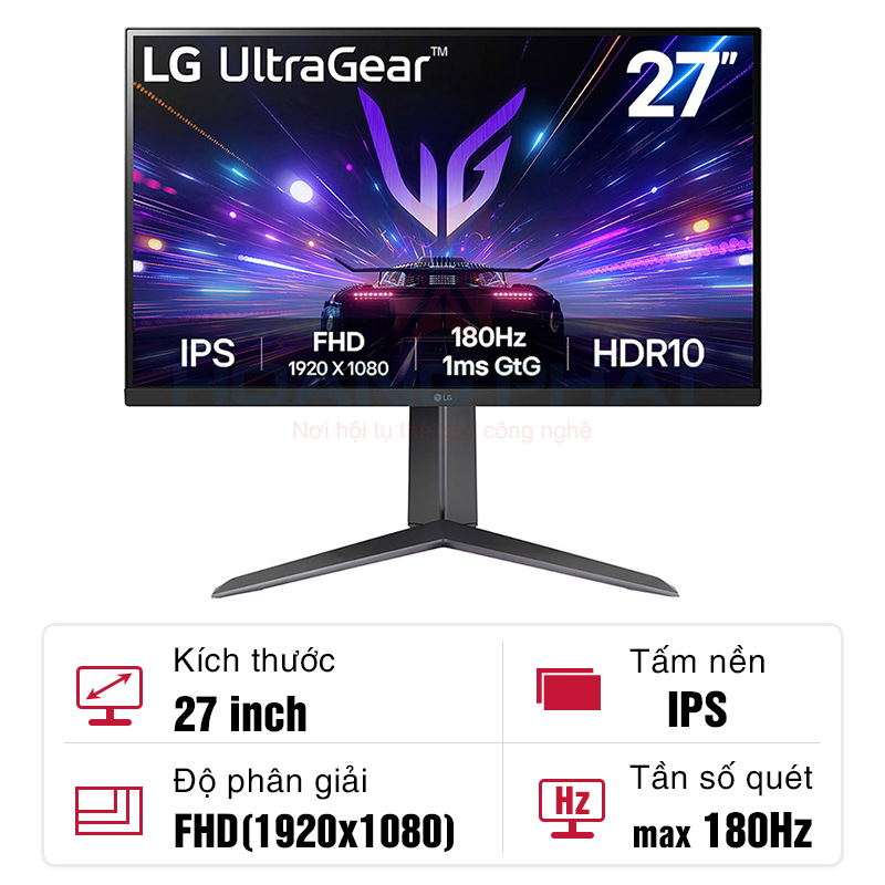 Màn hình LG UltraGear 27GS65F-B  27-inch IPS 180Hz