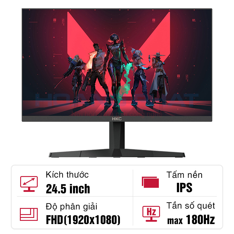 Màn hình HKC MG25H29 24.5-inch IPS 180Hz