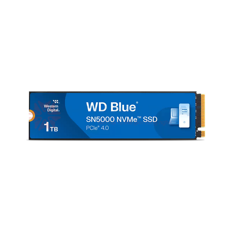 SSD Western Blue 1TB SN5000 NVMe PCIe Gen4x4 (WDS100T4B0E)