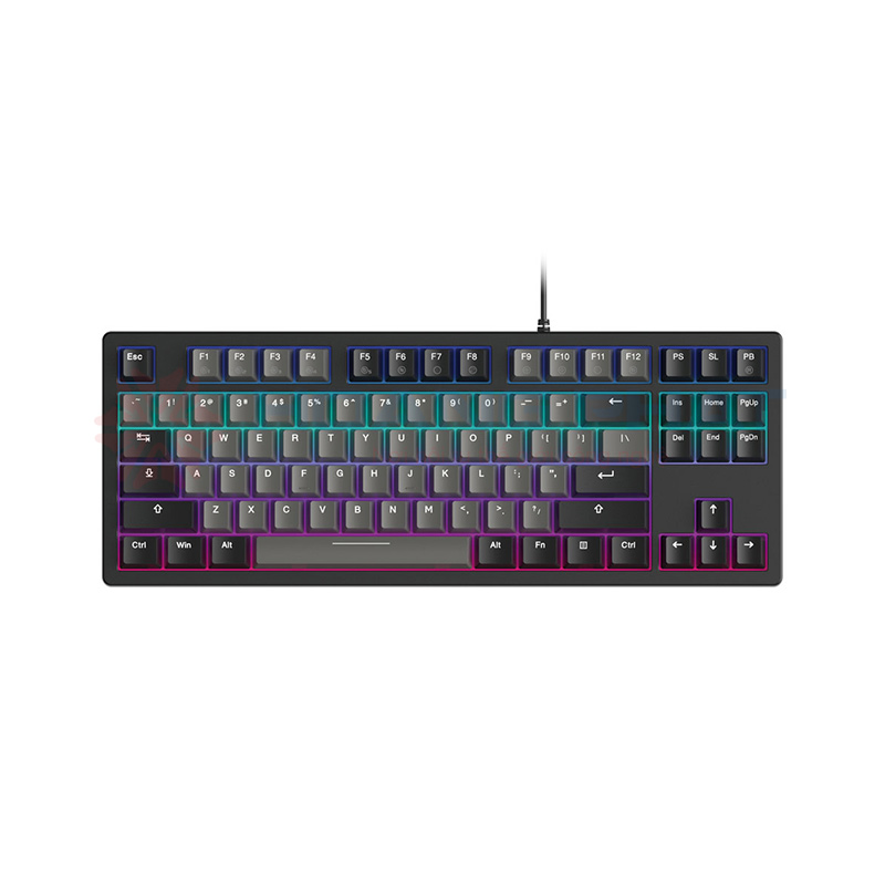 Bàn phím cơ DareU EK87 V2 Gray Black PBT Dream switch