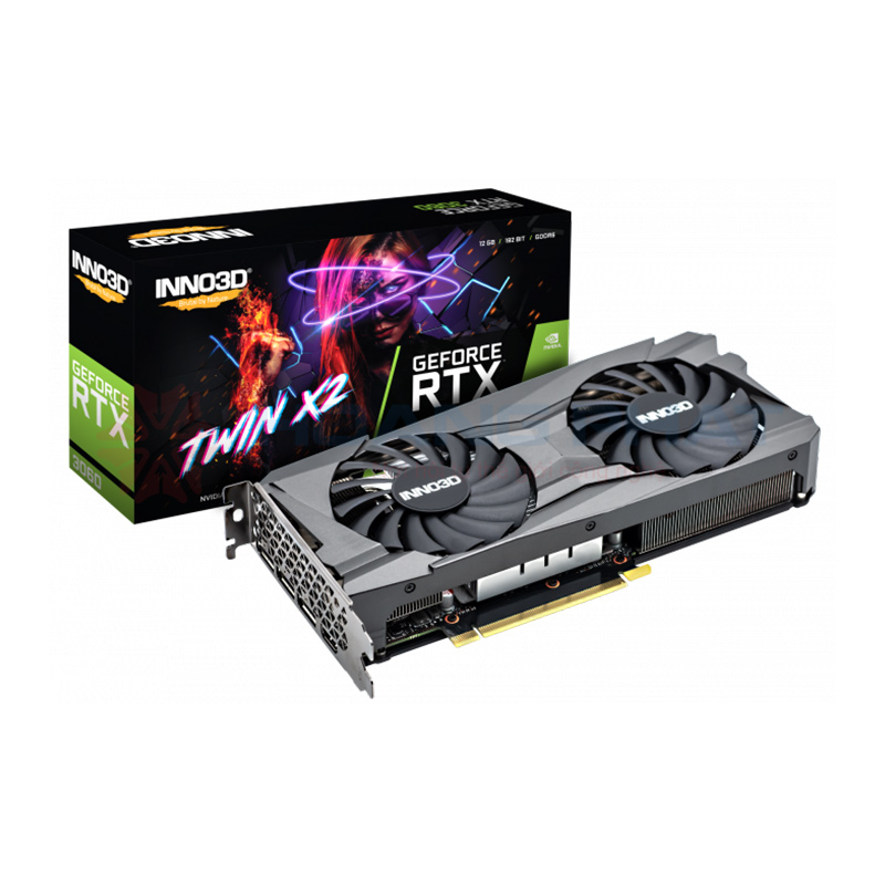 Card màn hình INNO3D GEFORCE RTX 3060 TWIN X2 12GB GDDR6