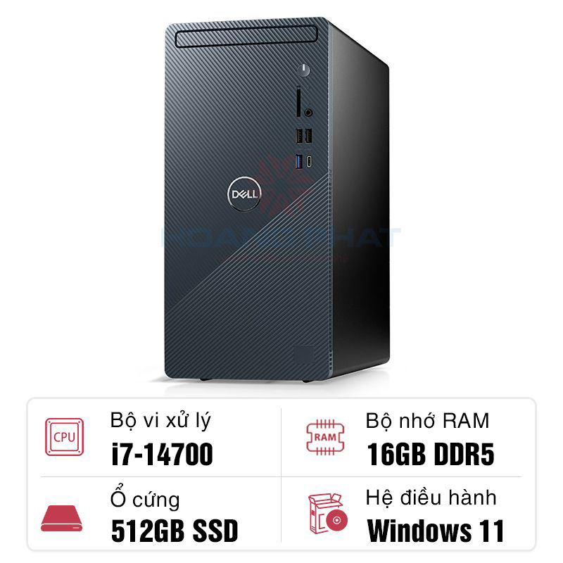 PC Dell Inspiron 3030MT (I71027W1-16G-512G)