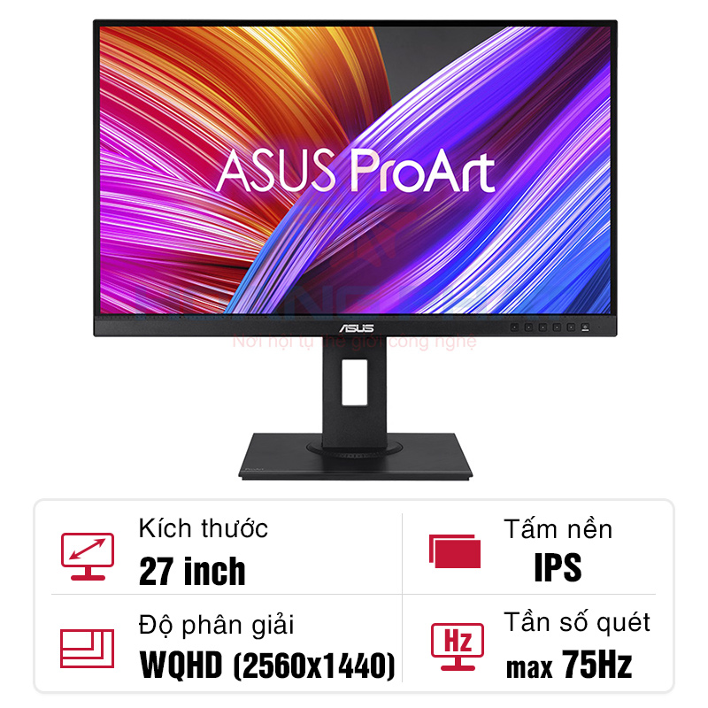 Màn hình Asus ProArt PA278QEV 27-inch IPS 2K 75Hz