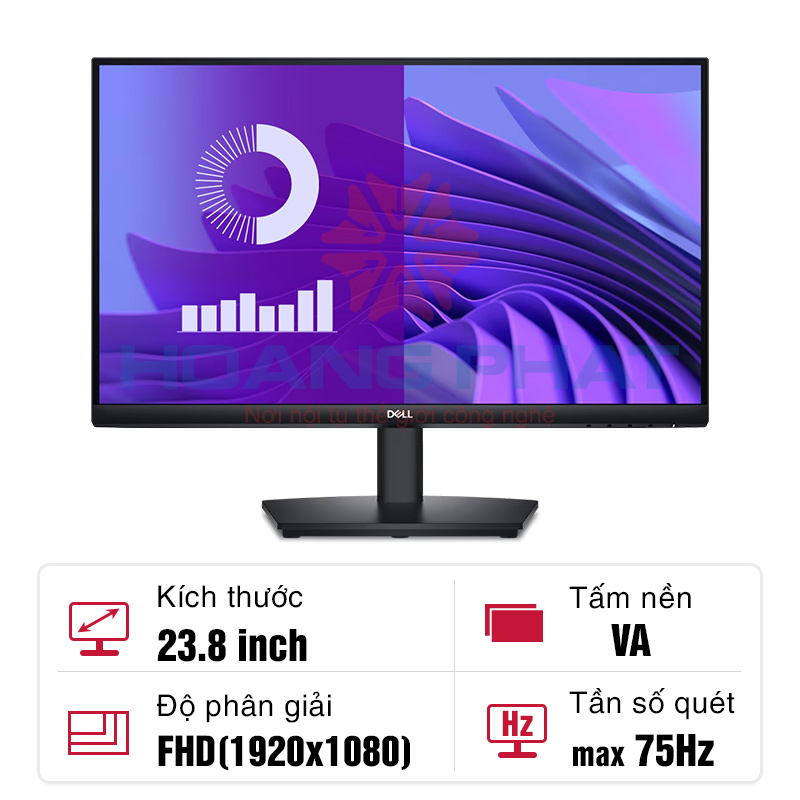 Màn hình Dell E2425HS 23.8-inch VA 75Hz