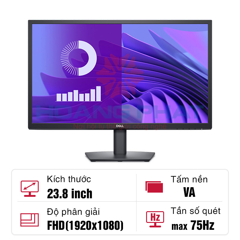 Màn hình Dell E2425H 23.8-inch VA 75Hz