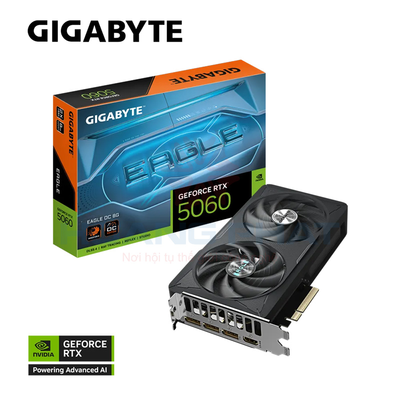 Card màn hình Gigabyte GeForce RTX 5060 EAGLE OC 8G (GV-N5060EAGLE OC-8GD)