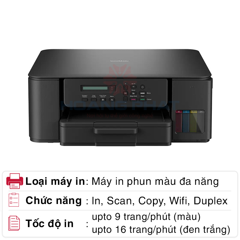Máy in phun màu Brother đa năng DCP-T530DW