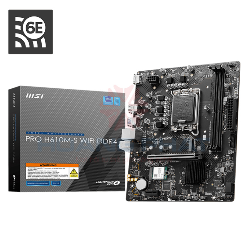 Main MSI PRO H610M-S WIFI DDR4, SK1700