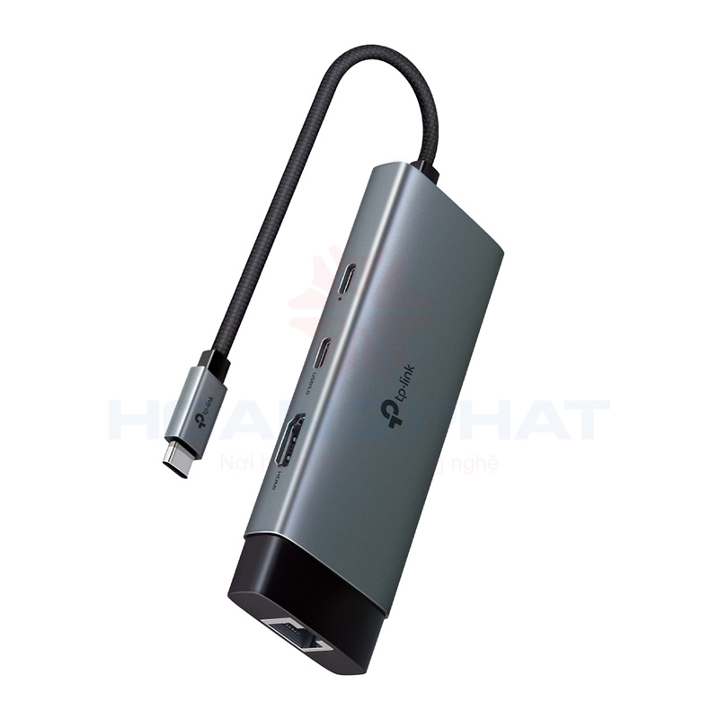 Bộ chuyển đổi TP-Link UH6120C USB Type-C to HDMI, USB3.0, Lan Gigabit, USB-C