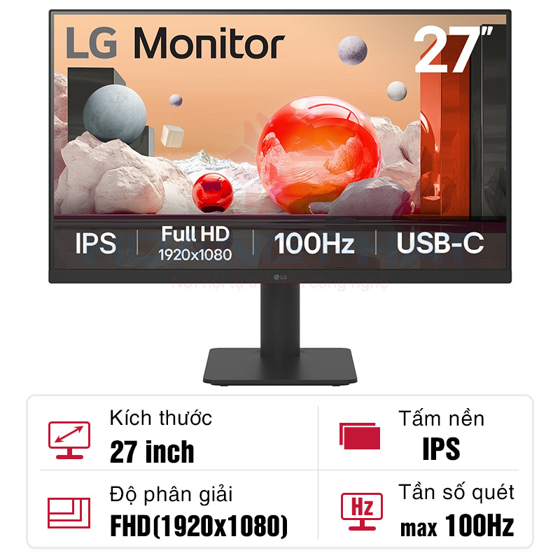 Màn hình LG 27MS570B-B 27-inch IPS 100Hz
