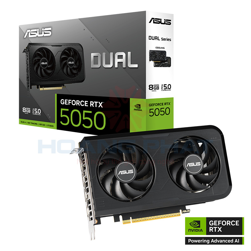 Card màn hình ASUS Dual RTX 5050 8GB GDDR6 (DUAL-RTX5050-8G)