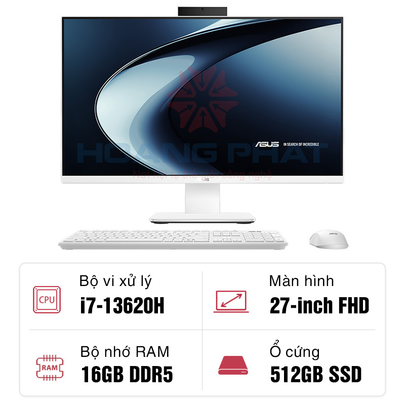 PC All In One Asus V470VAK-WPE077W 