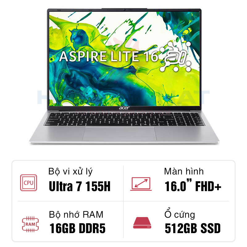 Acer Aspire Lite 16 AI AL16-71P-71WU