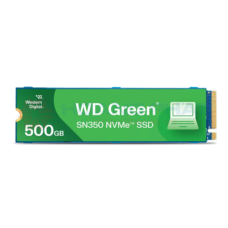 SSD Western Green SN350 500GB NVMe PCIe Gen3x4 WDS500G2G0C