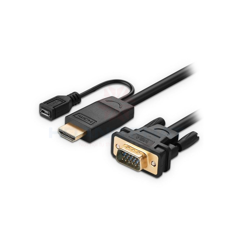 Cáp chuyển HDMI to VGA dài 1,5m Ugreen 30449
