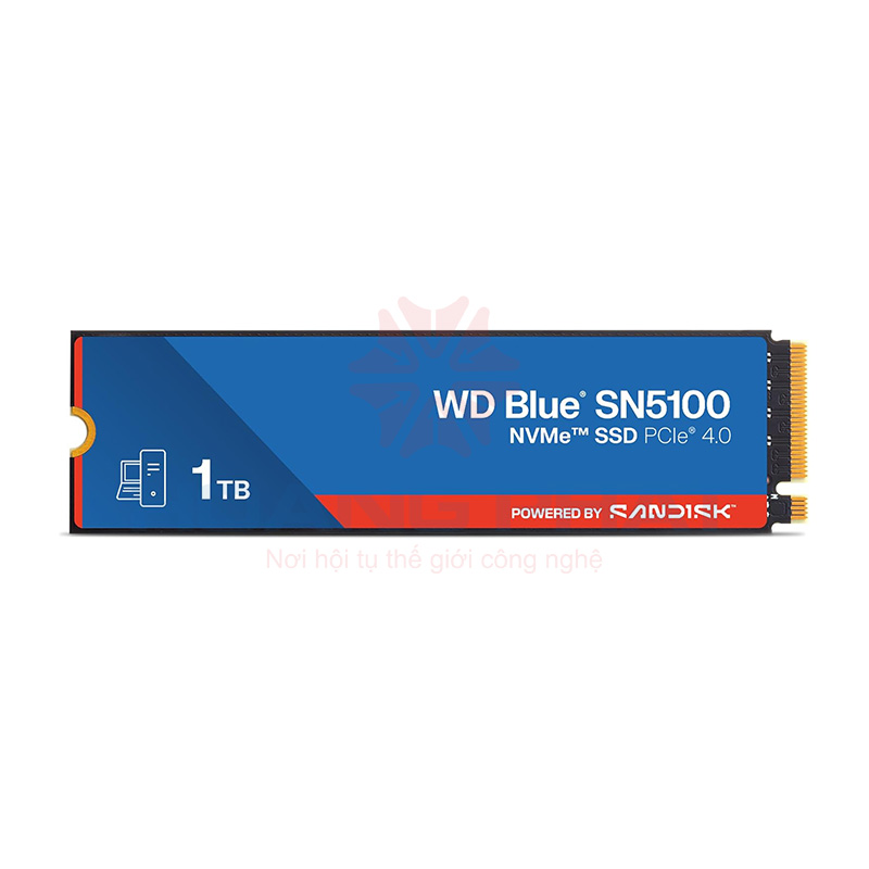SSD Western Blue 1TB SN5100 NVMe PCIe Gen4x4 (WDS100T5B0E)