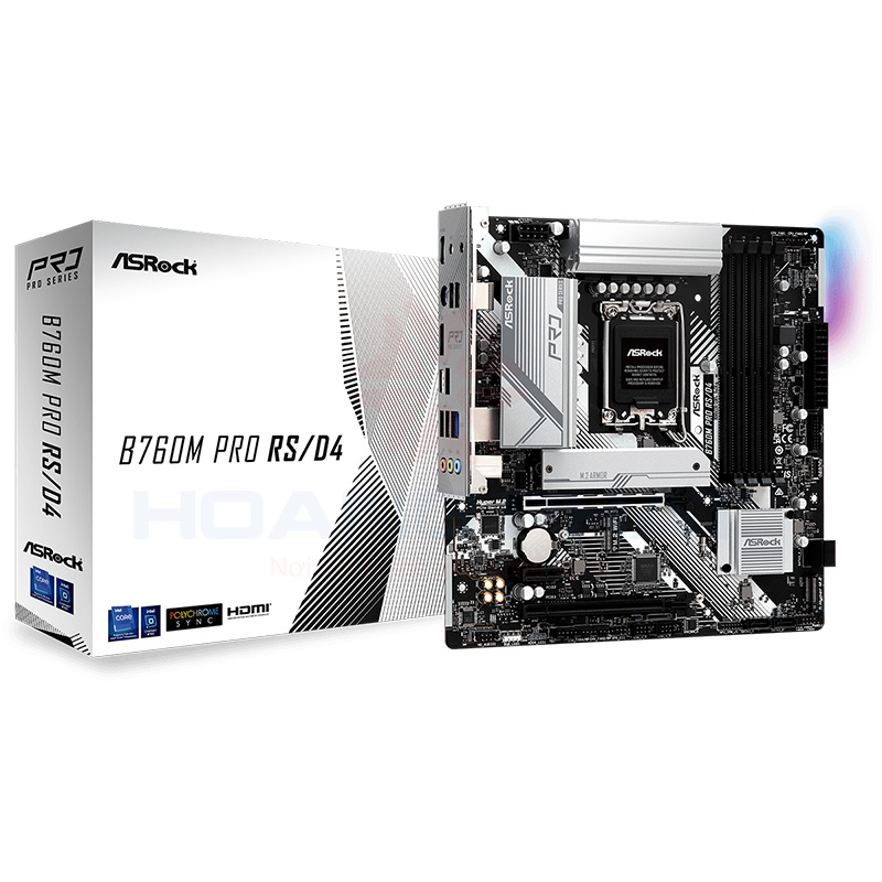 Main Asrock B760M Pro RS/D4, SK1700