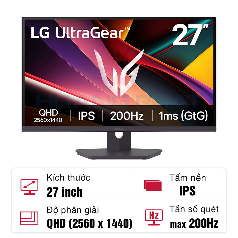 Màn hình LG UltraGear G6 27G610A-B 27-inch IPS 2K 200Hz