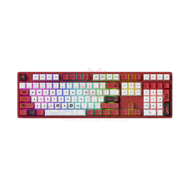 Bàn phím cơ AKKO 5108B Plus Red World Tour Viet Nam V3 Pro Piano